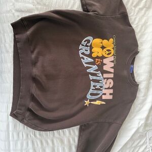 Brown Graphic Sweatshirt